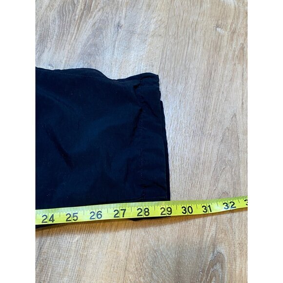 Vintage‎ 90s Womens Nike Black Track Pants Cotton Lined Side Zip Large 12/14 - Picture 7 of 7